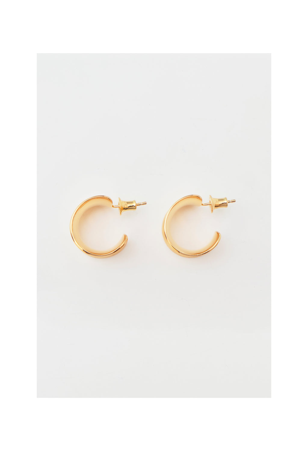 Mini Wave Earrings (gold)